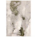 Stellar ST04 Abstract Green Rug