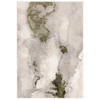 Stellar ST04 Abstract Green Rug