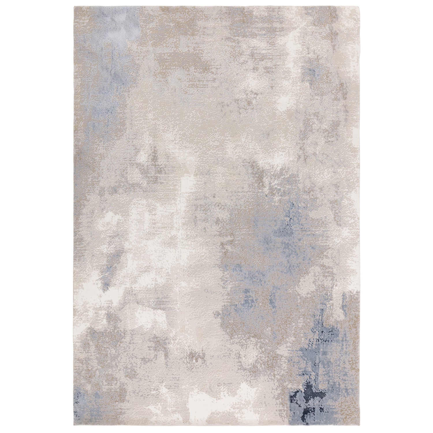 Stellar ST05 Abstract Blue Rug