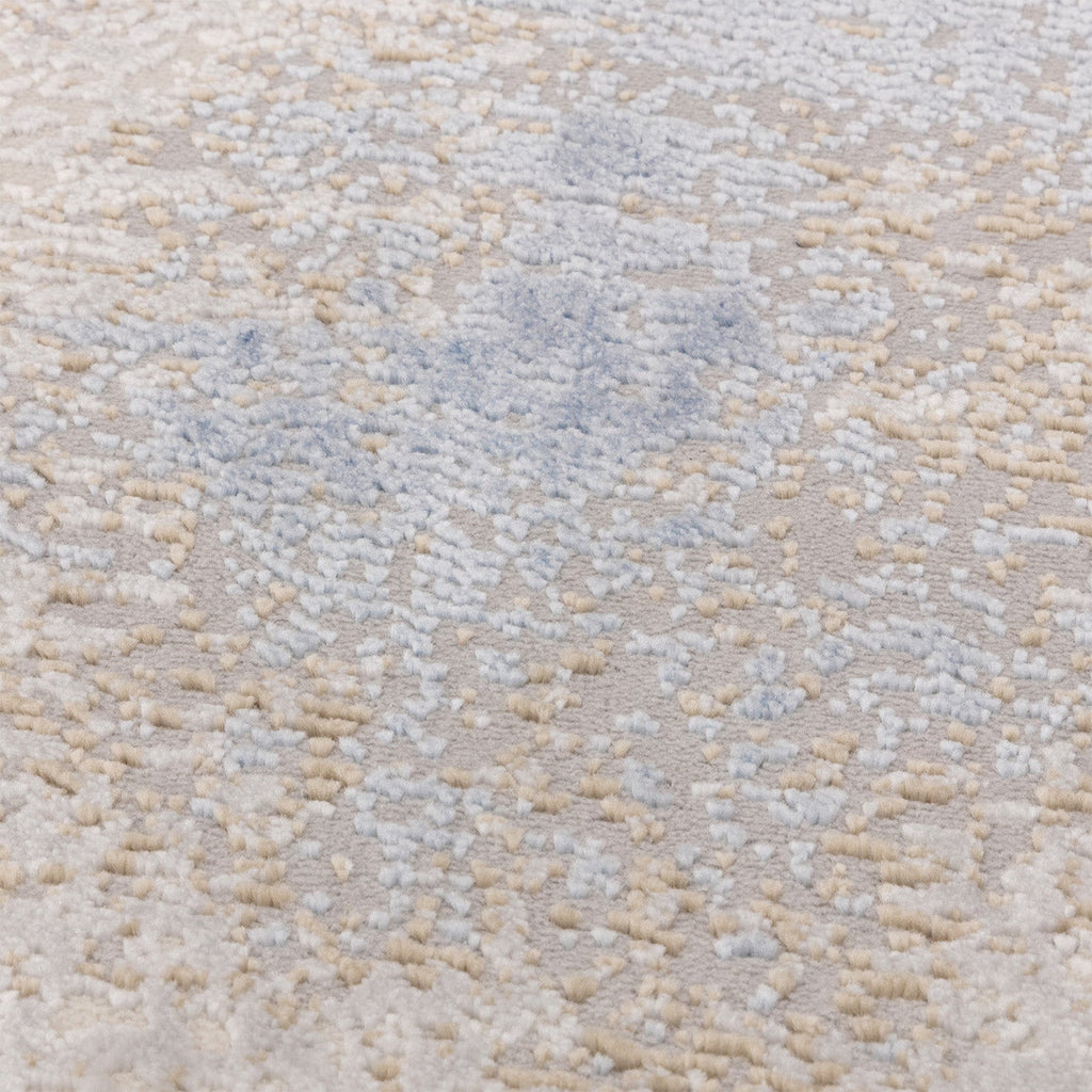 Stellar ST05 Abstract Blue Rug