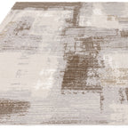 Stellar ST07 Abstract Grey Rug