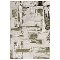 Stellar ST08 Abstract Green Rug