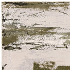 Stellar ST08 Abstract Green Rug