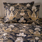 Laurence Llewelyn-Bowen Suburban Jungle Black/Gold 100% Cotton Duvet Set