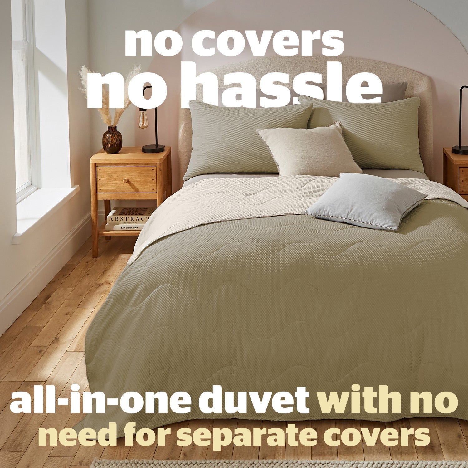 Silentnight Summer Breeze Cream 2.5 Tog Coverless Duvet