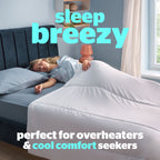 Silentnight Summer Breeze White 4.5 Tog Duvet