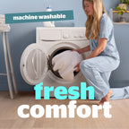 Silentnight Summer Breeze White 4.5 Tog Duvet