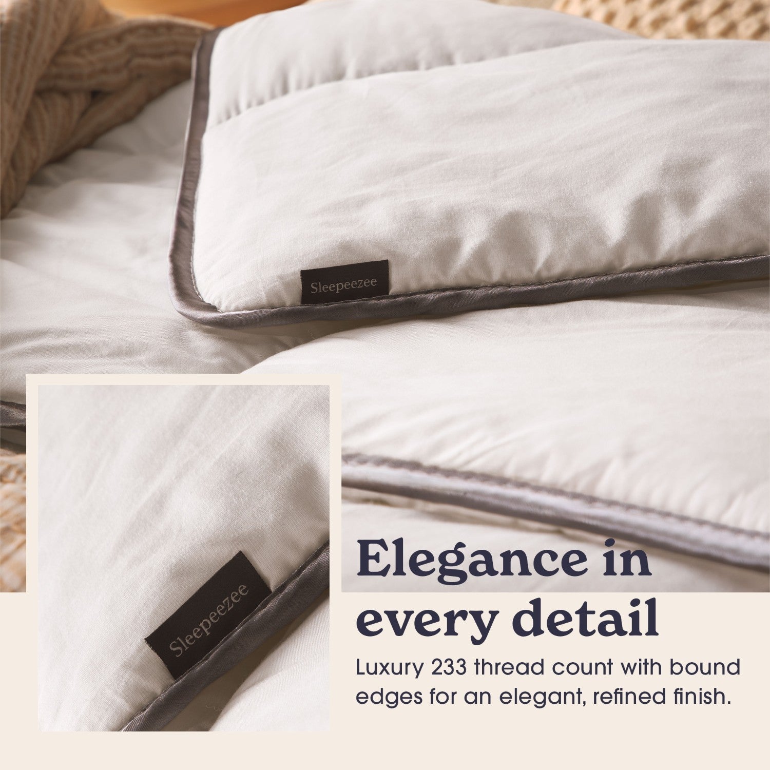 Sleepeezee Sumptuous Cotton 10.5 Tog Duvet