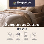 Sleepeezee Sumptuous Cotton 10.5 Tog Duvet