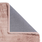 Super Teddy Rose Pink Shaggy Rug