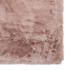 Super Teddy Rose Pink Shaggy Rug
