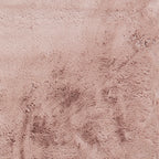 Super Teddy Rose Pink Shaggy Rug