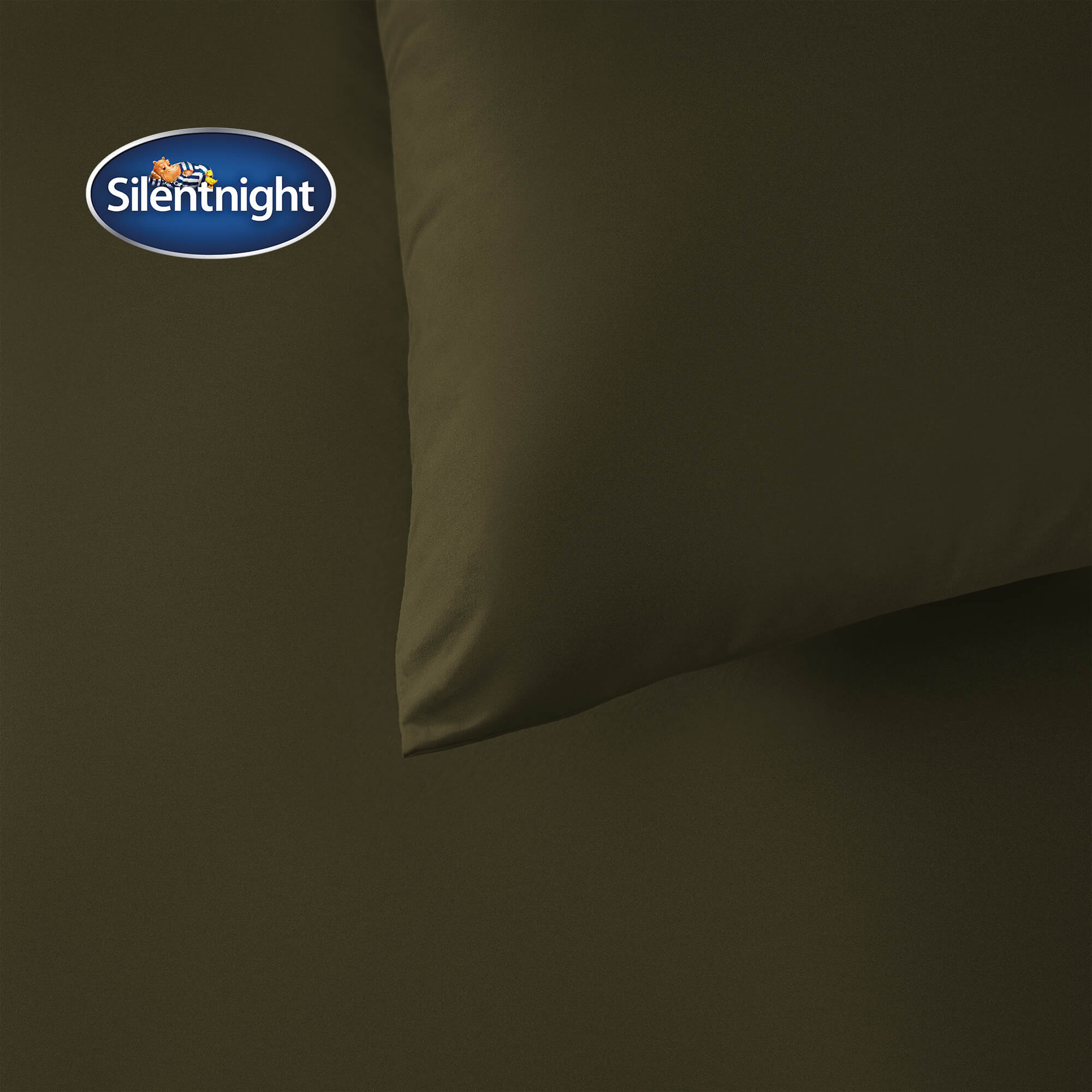 Silentnight Supersoft Olive Green Duvet Set