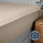 Silentnight Supersoft Natural Fitted Sheet