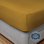 Silentnight Supersoft Ochre Fitted Sheet