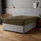 Silentnight Supersoft Olive Fitted Sheet