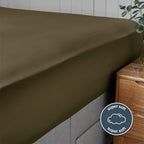 Silentnight Supersoft Olive Fitted Sheet