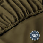 Silentnight Supersoft Olive Fitted Sheet