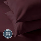 Silentnight Supersoft Berry Housewife Pillowcase Pair