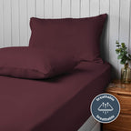 Silentnight Supersoft Berry Housewife Pillowcase Pair