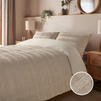 Silentnight Supersoft Natural Texture Duvet Set