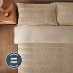 Silentnight Supersoft Natural Texture Duvet Set
