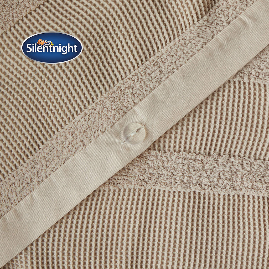 Silentnight Supersoft Natural Texture Duvet Set