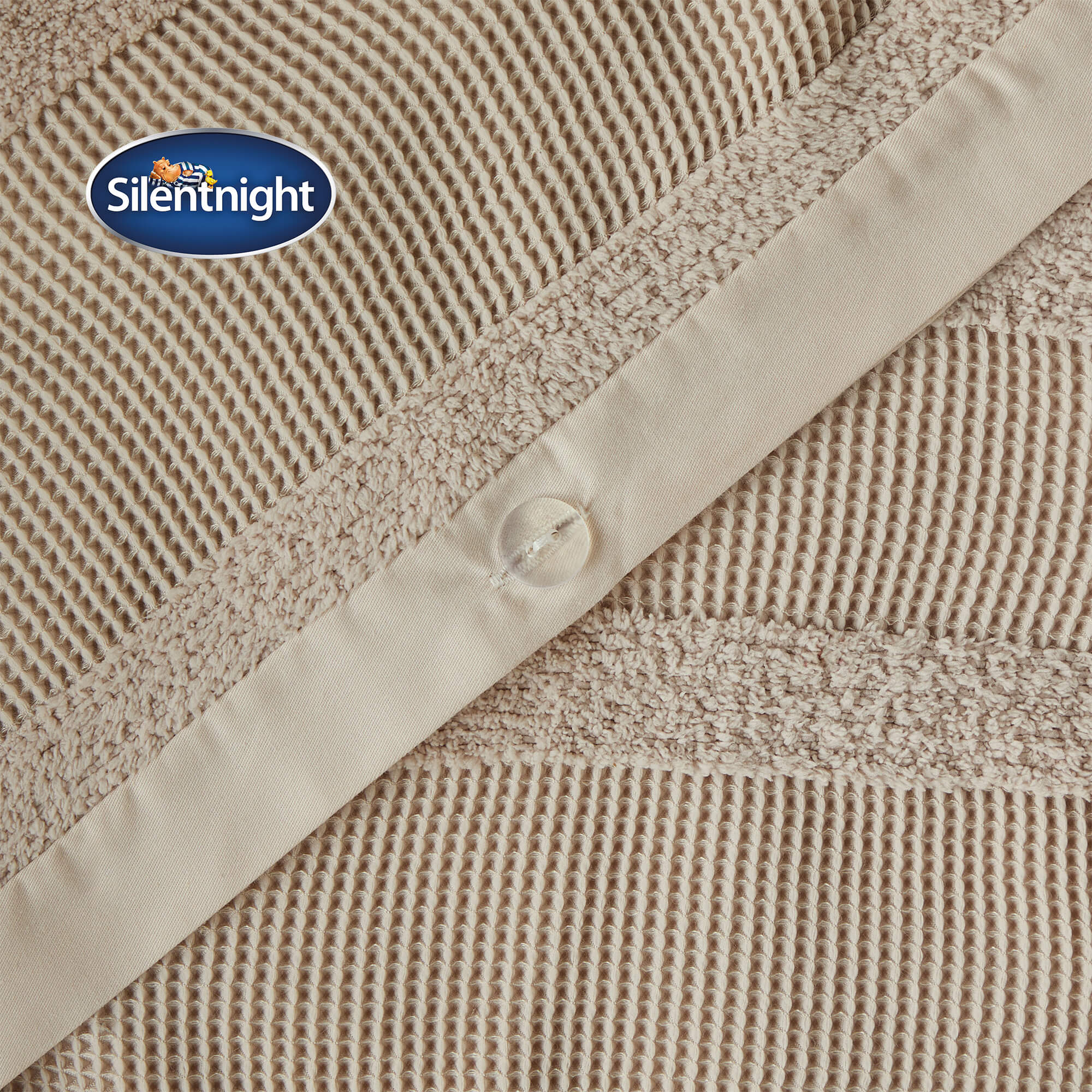 Silentnight Supersoft Natural Texture Duvet Set