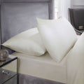 400 Thread Count Cotton Cream Deep Fitted Sheet