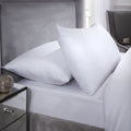 400 Thread Count White Cotton Deep Fitted Sheet