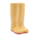The Cottage Garden Large Yellow Wellies Vase