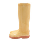 The Cottage Garden Large Yellow Wellies Vase
