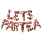 Lets Partea Afternoon Tea Party Balloon Bunting- 5 Inner Pack