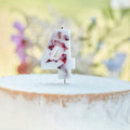 Pressed Petal Number 4 Birthday Cake Candle- 5 Inner Pack