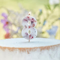 Pressed Petal Number 8 Birthday Cake Candle- 5 Inner Pack