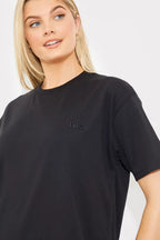 Embroidered Jersey Crew Neck T-Shirt