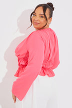 Shirred Detail Blouse