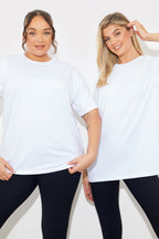 Embroidered Jersey Crew Neck T-Shirt