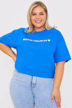King Charles Slogan T-Shirt