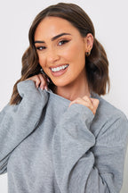 Ribbed Longsleeve Co Ord Top