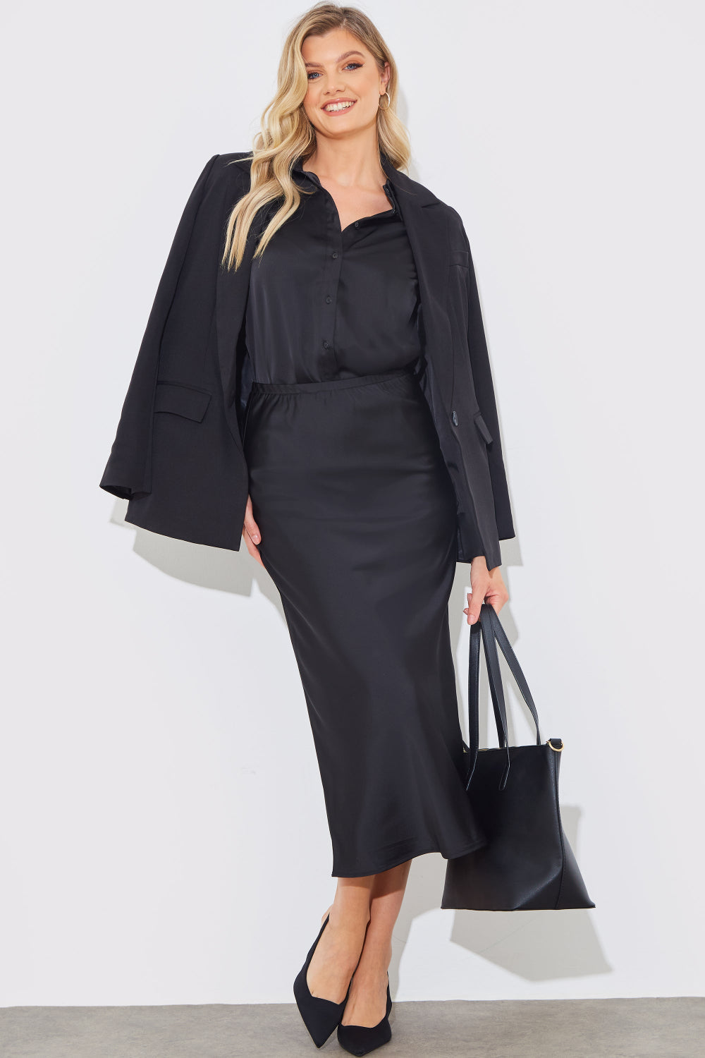 Matte Satin Blouse