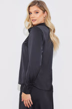 Matte Satin Blouse