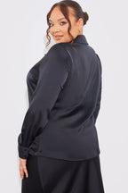 Matte Satin Blouse