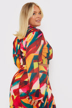 Tie Front Cropped Shirt