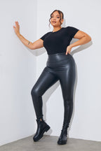 Short Sleeve Double Layer Slinky Bodysuit