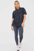 Colorado' Acid Wash Slogan T-Shirt