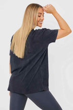 Colorado' Acid Wash Slogan T-Shirt