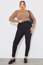 Striped Ribbed Long Sleeve Top