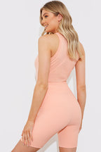 Ribbed Racer Vest