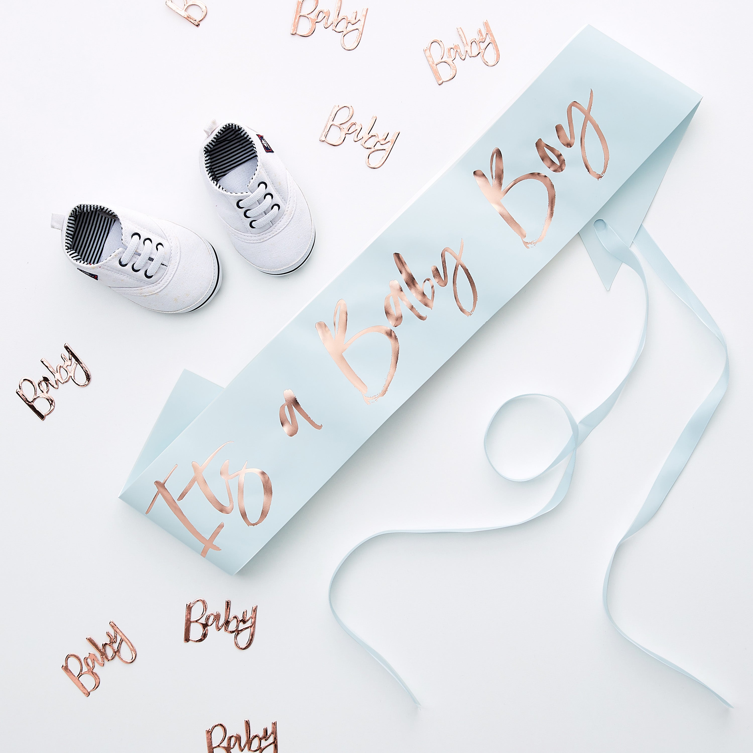 It's a Baby Boy Baby Shower Sash- 5 Inner Pack